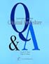 Questions & Answers: Criminal Procedure