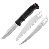 Kershaw Knives Sportsman's Blade Trader, Co-Polymer, 3 Blades, Nylon Sheath