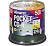 24x Write-Once Pocket CD-R Spindle For Data - 50 Disc Spindle