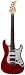 Fernandes Guitars Revolver Classic see thru Red Electric Guitar, Transparent red