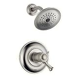 Delta T17T240-SS Thermostatic Universal Shower Trim, Brilliance Stainless