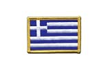 Écusson brodé Flag Patch Grèce - 8 x 6 cm