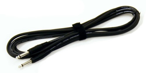 Rockburn Gitarrenkabel (mit gegossenen 6,35 mm Klinkensteckern) 3m schwarz Preisvergleich