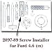 KD TOOLS - KDT-2897-89 - INSTALLER FOR FORD 4.6