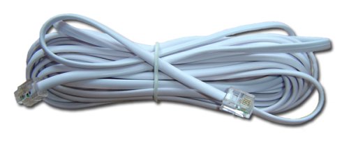 : 10m ADSL Broadband Modem Cable RJ11 plugs