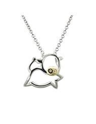 Cute Little Open Cow Pendant-18"