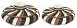 Palm leaf baskets, 'Cobras' (pair) Palm leaf baskets, 'Cobras' (pair)