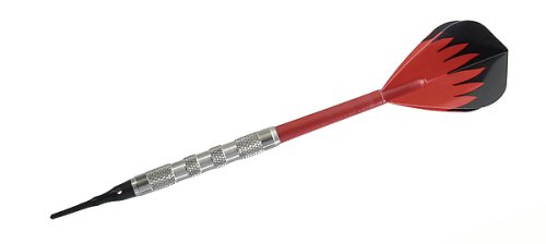 3 Nodor Soft-Tip-Darts, Hellfire, 80% Tungsten, 16 g