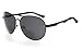 Eyekepper Bifocal Sunglasses Pilot Style Bifocal Sun Readers Outdoor Reading Glasses (Black, 1.75)