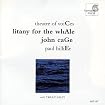 Litany for the Whale