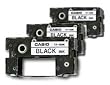 Casio Black Ribbons for All CW Disc Title Printers, 3 Pack (TR-18BK-3P)