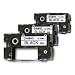 Casio Black Ribbons for All CW Disc Title Printers, 3 Pack (TR-18BK-3P)