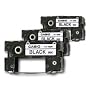 Casio Black Ribbons for All CW Disc Title Printers, 3 Pack (TR-18BK-3P)