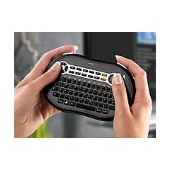 GeneralKeys Mikro-Multimedia-Funktastatur mit Maus-Funktion "MFT-78XS"