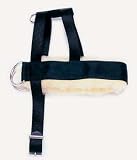 Nylon Wagon Pulling Harness 40-black