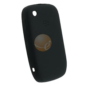 NEW OEM BLACKBERRY 8520 CURVE BLACK SILICONE SKIN