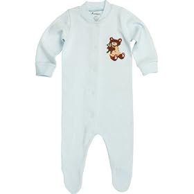 Funkoos Bear Organic Baby Sleep Suit (6-9 months)