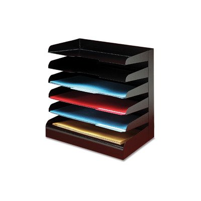 Buddy Products Classic 6 Tier Trays, Legal Size, Steel, 9.5 x 14.375 x 15 Inches, Black (0416-4) Buddy Products Classic 6 Tier Trays, Legal Size, Steel, 9.5 x 14.375 x 15 Inches, Black (0416-4)