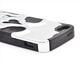 PLATA アウトレット 商品 iPhone5 iPhone5s 用 メタリック スカル ケース アイフォン5 アイフォン5s 【 レッド 赤 red 】 IP5-6028RD