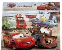 Disney Pixar Cars Puzzle plsyset ~ McQueen Lightning 60pc