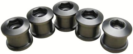 New Titanium Crankset Chainring Bolts & Nuts for Shimano Raceface--5 pcs