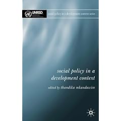 Social Policy in a Development Context