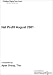 Book Net Profit August 2001