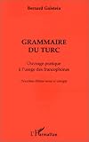 Revue L'Harmattan  / Grammaire du turc