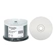 Verbatim DVD+R 4.7GB 8X DataLifePlus White Inkjet Printable, Hub Printable 50pk Spindle