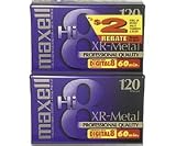XRM Hi8 Metal Particle Videocassette