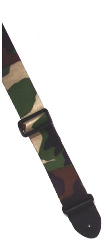Rockburn Pro Gitarrengurt "Tarnfleck" (ca. 5 cm breit, Polyester)