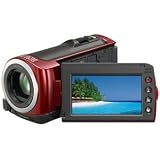 Sony HDR-CX100 ACVHDHD Camcorder with Smile Shutter & 10x Optical Zoom (Red)