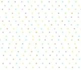 Fitted Pack N Play Sheet - Pastel Colorful Pindots Woven - Made In USA