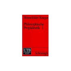 Philosophische Prop�deutik, Bd. 1: Sprache und Erkenntnis