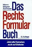 Produkt-Bild: Das Rechtsformularbuch. Inkl. 3 1/2'- Diskette