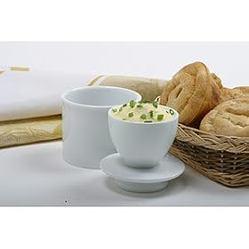 Norpro 291 Porcelain Butter Keeper 4.5 in.