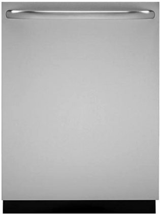 Full Integrated Dishwasher with SaniWash Cycle 5 Wash Cycles Nylon Racks CleanSensor Light-Touch Controls and 4 Wash Options Stainless Steel