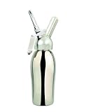 Best Price Professional 1 Pint Cream Whipper in Polished Stainless Steel