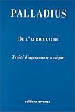 De l\'agriculture