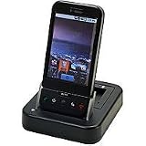 2 in 1 Desktop Cradle Data Cable Sync and Charger Docking Station for HTC G1 Google Android Phone [Retail Packaging]