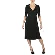 Merona&reg; Knit Wrap Dress - Ebony