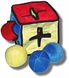The IQube Interactive Dog Toy - Puzzle Solving for IQ Development - Helps Eliminate Boredom - JUNIOR SIZE