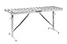 HTC HRT-90 Adjustable 26-1/2-Inch to 43-1/2-Inch Tall 17 Roller 66-Inch by 24-Inch Roller Table