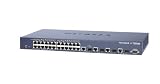 Netgear FSM7328S ProSafe 24-Port 10/100 L3 Managed Stackable Switch with 4 Gigabit Ports