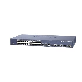 Netgear FSM7328S ProSafe 24-Port 10/100 L3 Managed Stackable Switch with 4 Gigabit Ports