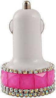 EVTECH(TM) Universal 2 Amps / 1 Amps Dual USB Car charger for Smartphones Mobile Phones Touchscreen Tablet Digital Device GPS PDA (100% Handcrafted)