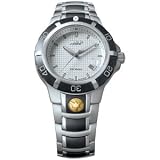 Investigator, White Dial, Two Tone Stainless Steel Strap