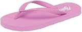 Flojos KAI Beach Scene Womens Flip-Flops Sandals, Pink, 9