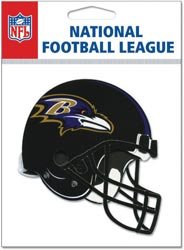 NFL TEAM HELMET 3D Stickers BALTIMORE RAVENS - DISCONTINUED ITEM - For Scrapbooking, Card Making & Craft Projects