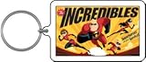 Disney Incredibles Superheroes Lucite Keychain K-DIS-0068